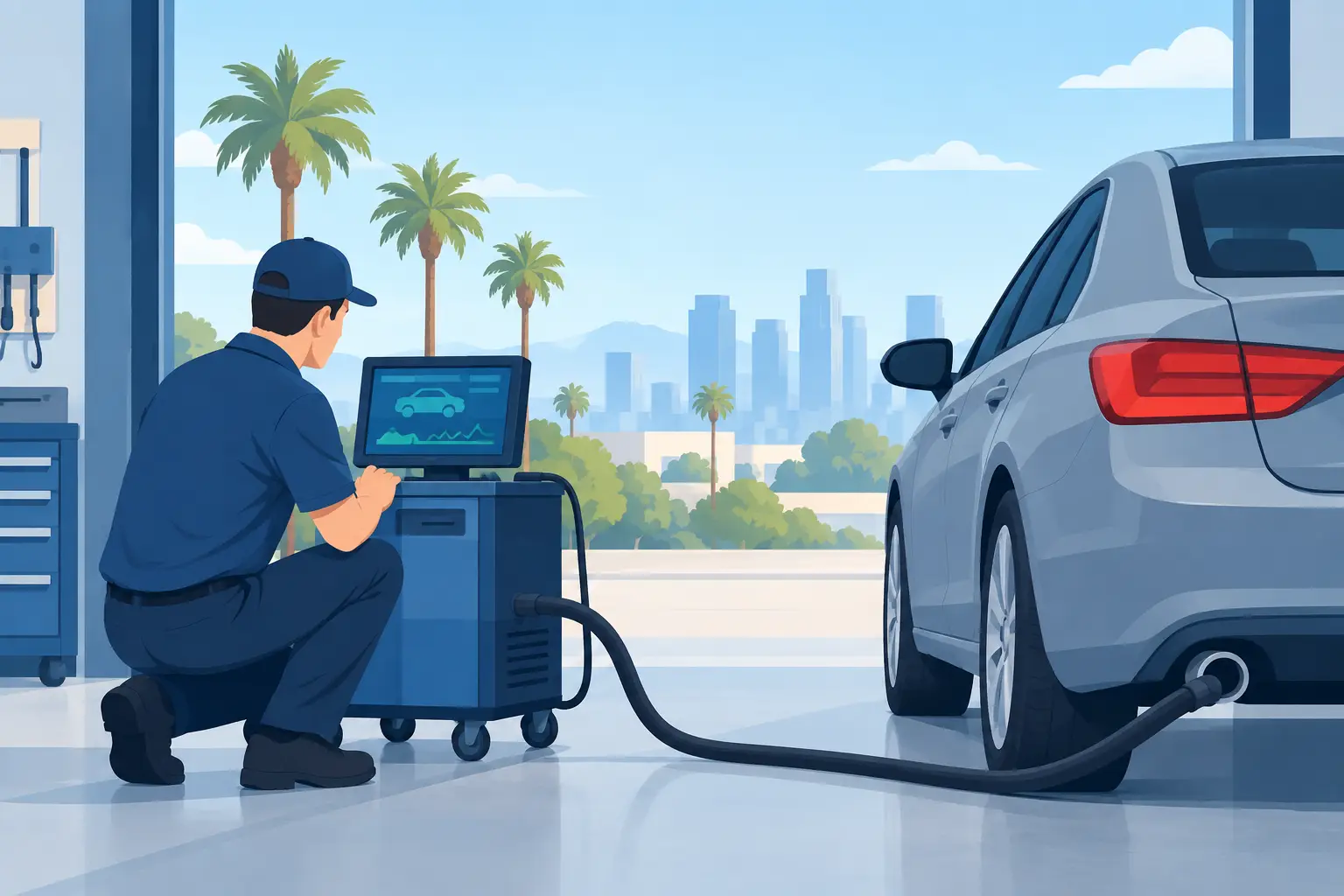 What Happens During a California Smog Check