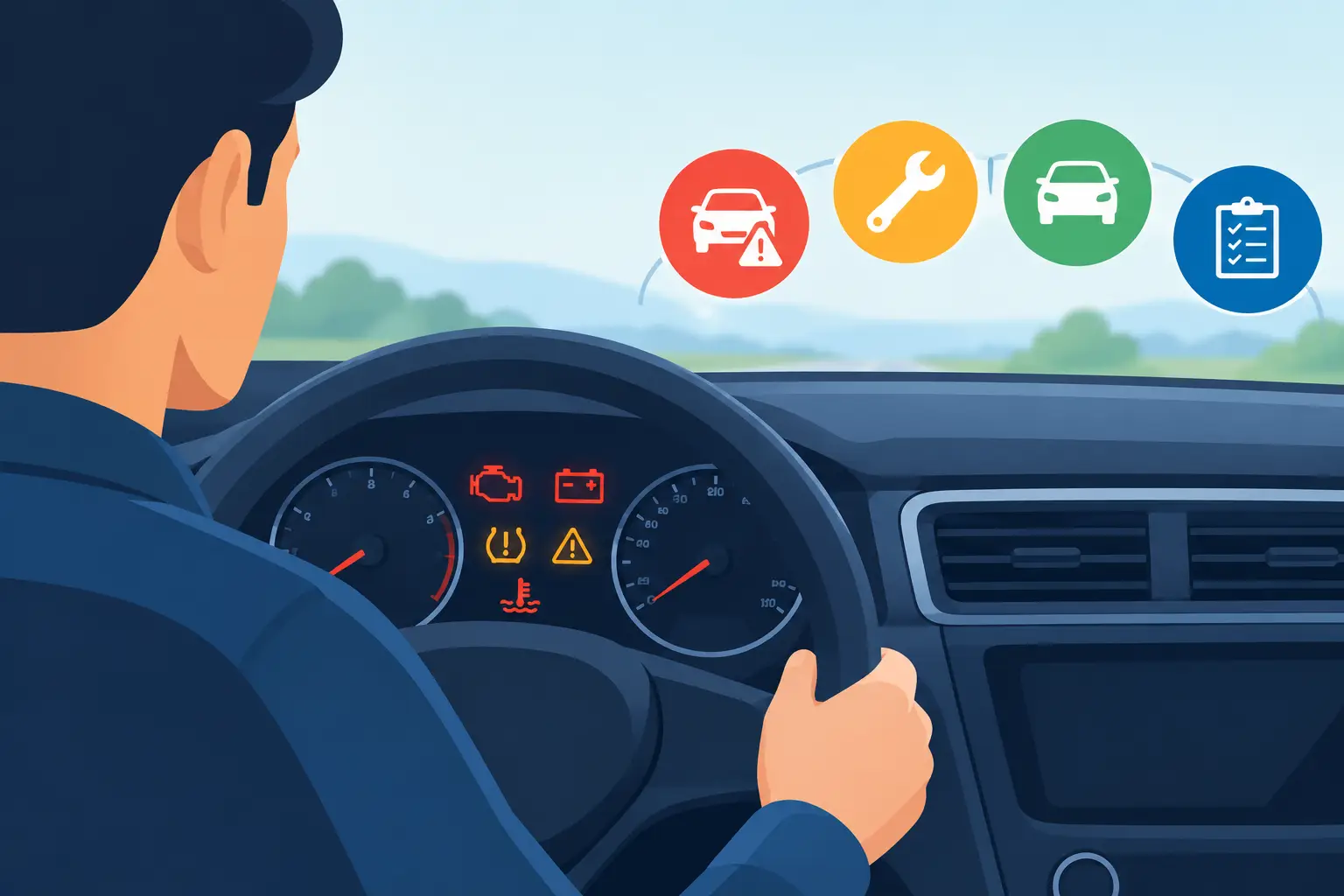 Dashboard Warning Meanings: What to Do Next